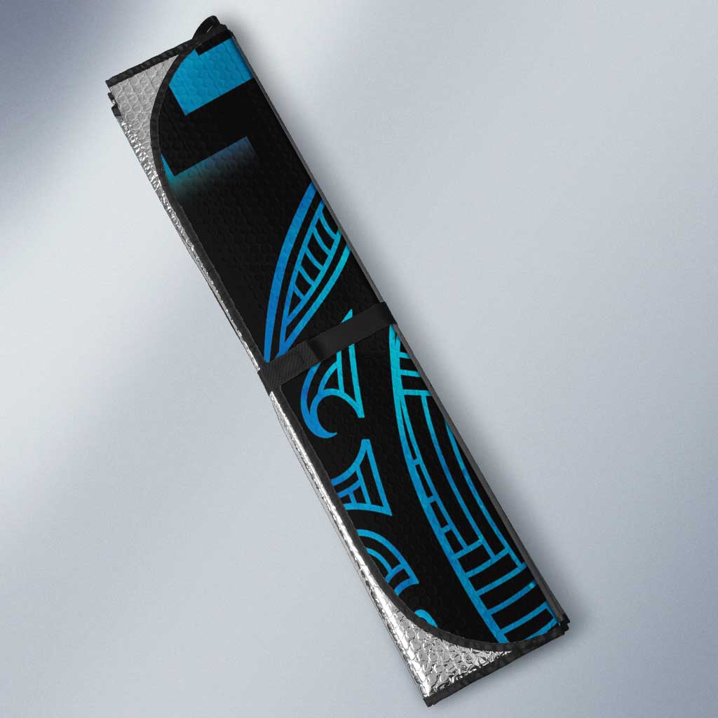 Blue Matariki New Zealand Auto Sun Shade Maori Poutama Galaxy Vibes - Aussie Hoodie