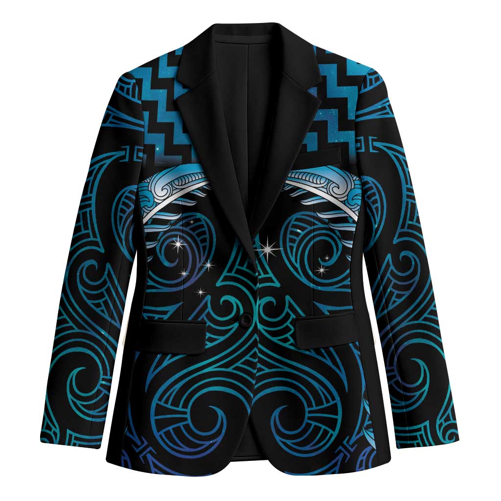 Blue Matariki New Zealand Blazer Maori Poutama Galaxy Vibes - Aussie Hoodie