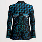 Blue Matariki New Zealand Blazer Maori Poutama Galaxy Vibes - Aussie Hoodie