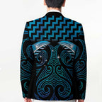 Blue Matariki New Zealand Blazer Maori Poutama Galaxy Vibes - Aussie Hoodie