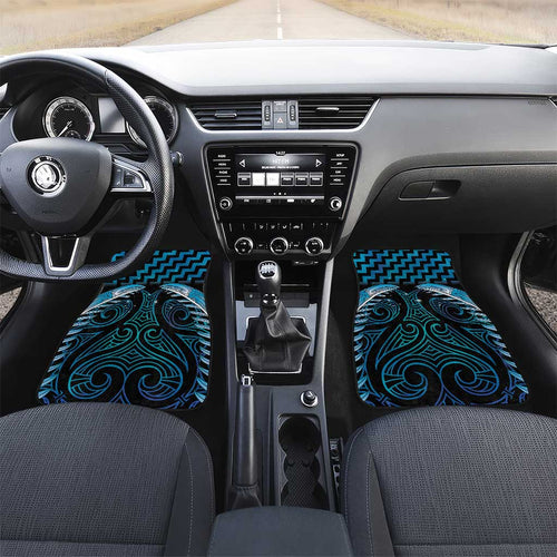 Blue Matariki New Zealand Car Mats Maori Poutama Galaxy Vibes
