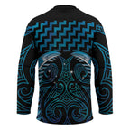 Blue Matariki New Zealand Hockey Jersey Maori Poutama Galaxy Vibes - Aussie Hoodie