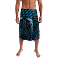 Blue Matariki New Zealand Lavalava Maori Poutama Galaxy Vibes