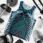 Blue Matariki New Zealand Men Tank Top Maori Poutama Galaxy Vibes