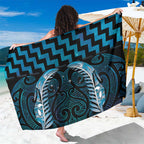 Blue Matariki New Zealand Sarong Maori Poutama Galaxy Vibes