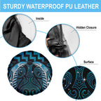 Blue Matariki New Zealand Spare Tire Cover Maori Poutama Galaxy Vibes