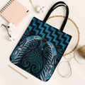 Blue Matariki New Zealand Tote Bag Maori Poutama Galaxy Vibes - Aussie Hoodie