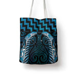 Blue Matariki New Zealand Tote Bag Maori Poutama Galaxy Vibes - Aussie Hoodie