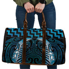 Blue Matariki New Zealand Travel Bag Maori Poutama Galaxy Vibes - Aussie Hoodie