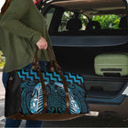 Blue Matariki New Zealand Travel Bag Maori Poutama Galaxy Vibes - Aussie Hoodie