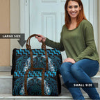 Blue Matariki New Zealand Travel Bag Maori Poutama Galaxy Vibes - Aussie Hoodie