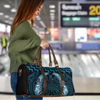 Blue Matariki New Zealand Travel Bag Maori Poutama Galaxy Vibes - Aussie Hoodie