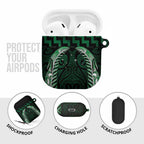 Green Matariki New Zealand AirPods Case Maori Poutama Galaxy Vibes - Aussie Hoodie