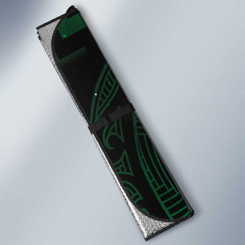Green Matariki New Zealand Auto Sun Shade Maori Poutama Galaxy Vibes - Aussie Hoodie