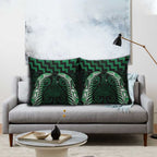 Green Matariki New Zealand Pillow Cover Maori Poutama Galaxy Vibes - Aussie Hoodie