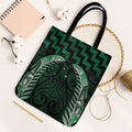 Green Matariki New Zealand Tote Bag Maori Poutama Galaxy Vibes - Aussie Hoodie