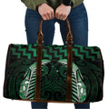 Green Matariki New Zealand Travel Bag Maori Poutama Galaxy Vibes - Aussie Hoodie