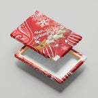 New Zealand Christmas In July Canvas Wall Art Funny Santa Sheep Meri Kirihimete Red