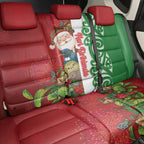 Meri Kirihimete New Zealand Back Car Seat Cover Cute Santa NZ Animals and Pohutukawa