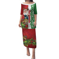 Meri Kirihimete New Zealand Personalised Puletasi Cute Santa NZ Animals and Pohutukawa