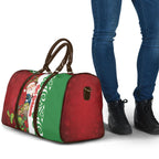 Meri Kirihimete New Zealand Travel Bag Cute Santa NZ Animals and Pohutukawa