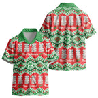 New Zealand Christmas In July Kid Hawaiian Shirt Meri Kirihimete Hei Tiki Taniko Motifs Seamless LT14