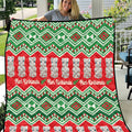 New Zealand Christmas In July Quilt Meri Kirihimete Hei Tiki Taniko Motifs Seamless