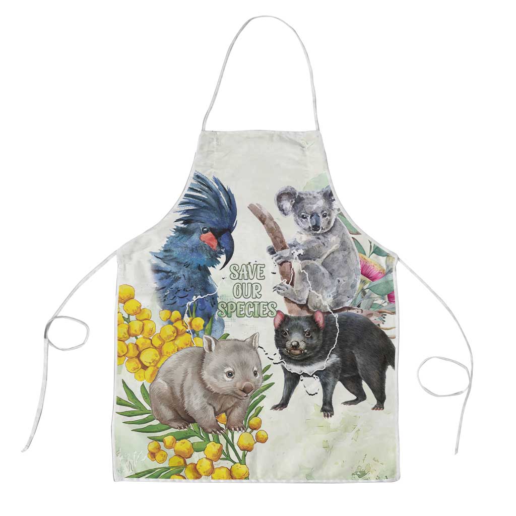 National Threatened Species Day Australia Apron Aussie Animals Save Our Species - Aussie Hoodie