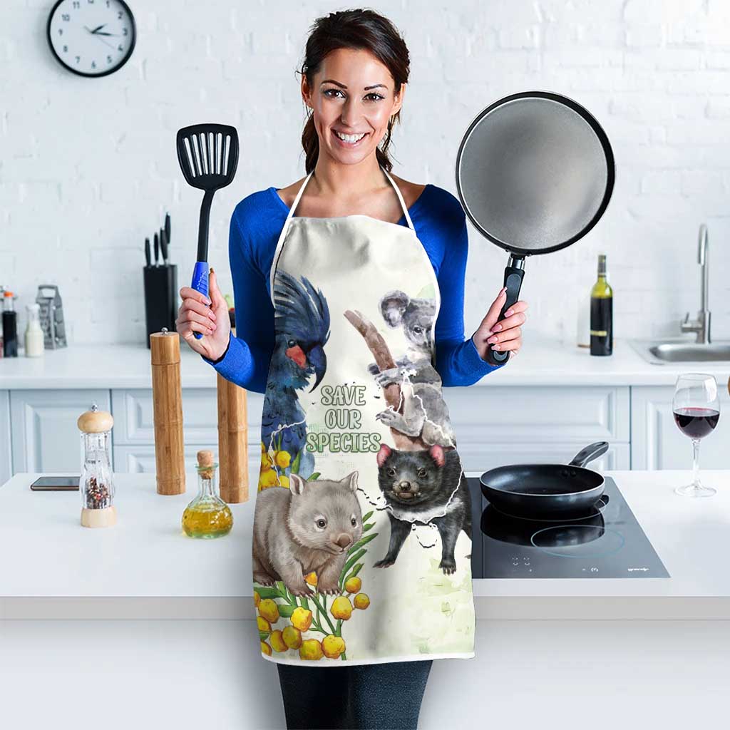 National Threatened Species Day Australia Apron Aussie Animals Save Our Species - Aussie Hoodie