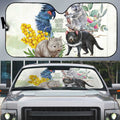 National Threatened Species Day Australia Auto Sun Shade Aussie Animals Save Our Species - Aussie Hoodie