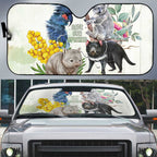 National Threatened Species Day Australia Auto Sun Shade Aussie Animals Save Our Species - Aussie Hoodie