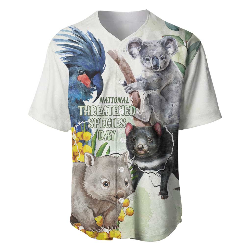 National Threatened Species Day Australia Baseball Jersey Aussie Animals Save Our Species - Aussie Hoodie