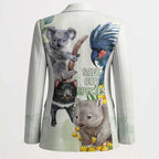 National Threatened Species Day Australia Blazer Aussie Animals Save Our Species - Aussie Hoodie