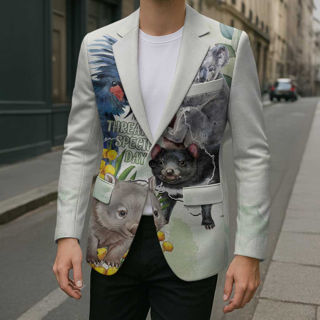 National Threatened Species Day Australia Blazer Aussie Animals Save Our Species - Aussie Hoodie
