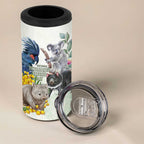 National Threatened Species Day Australia 4 in 1 Can Cooler Tumbler Aussie Animals Save Our Species - Aussie Hoodie