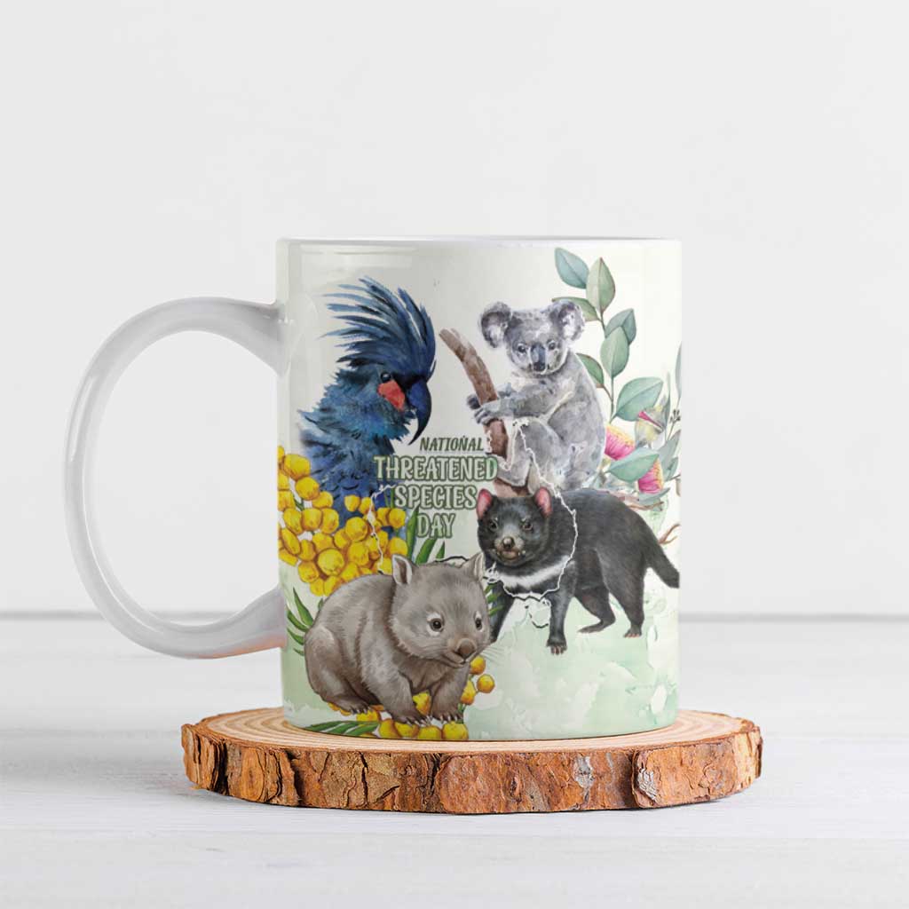 National Threatened Species Day Australia Ceramic Mug Aussie Animals Save Our Species - Aussie Hoodie