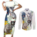 National Threatened Species Day Australia Couples Matching Short Sleeve Bodycon Dress and Long Sleeve Button Shirt Aussie Animals Save Our Species - Aussie Hoodie