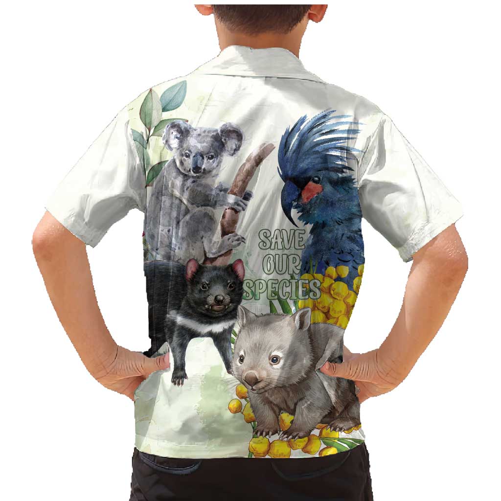 National Threatened Species Day Australia Family Matching Mermaid Dress and Hawaiian Shirt Aussie Animals Save Our Species - Aussie Hoodie