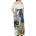 National Threatened Species Day Australia Family Matching Off Shoulder Maxi Dress and Hawaiian Shirt Aussie Animals Save Our Species - Aussie Hoodie