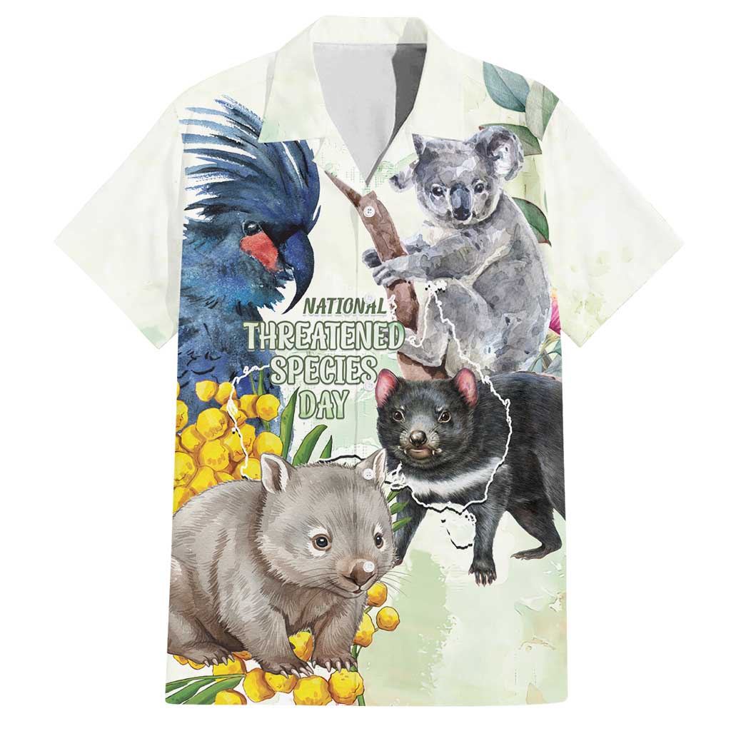 National Threatened Species Day Australia Family Matching Off Shoulder Short Dress and Hawaiian Shirt Aussie Animals Save Our Species - Aussie Hoodie