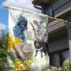 National Threatened Species Day Australia Garden Flag Aussie Animals Save Our Species - Aussie Hoodie