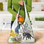 National Threatened Species Day Australia Grocery Bag Aussie Animals Save Our Species - Aussie Hoodie
