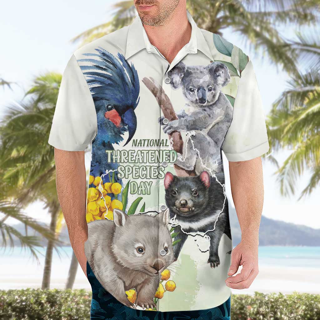National Threatened Species Day Australia Hawaiian Shirt Aussie Animals Save Our Species - Aussie Hoodie