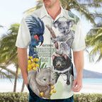 National Threatened Species Day Australia Hawaiian Shirt Aussie Animals Save Our Species - Aussie Hoodie