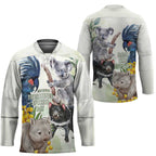National Threatened Species Day Australia Hockey Jersey Aussie Animals Save Our Species - Aussie Hoodie