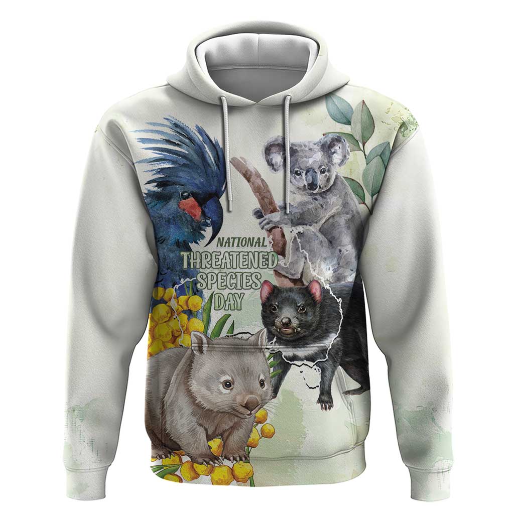 National Threatened Species Day Australia Hoodie Aussie Animals Save Our Species - Aussie Hoodie
