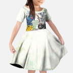 National Threatened Species Day Australia Kid Short Sleeve Dress Aussie Animals Save Our Species - Aussie Hoodie