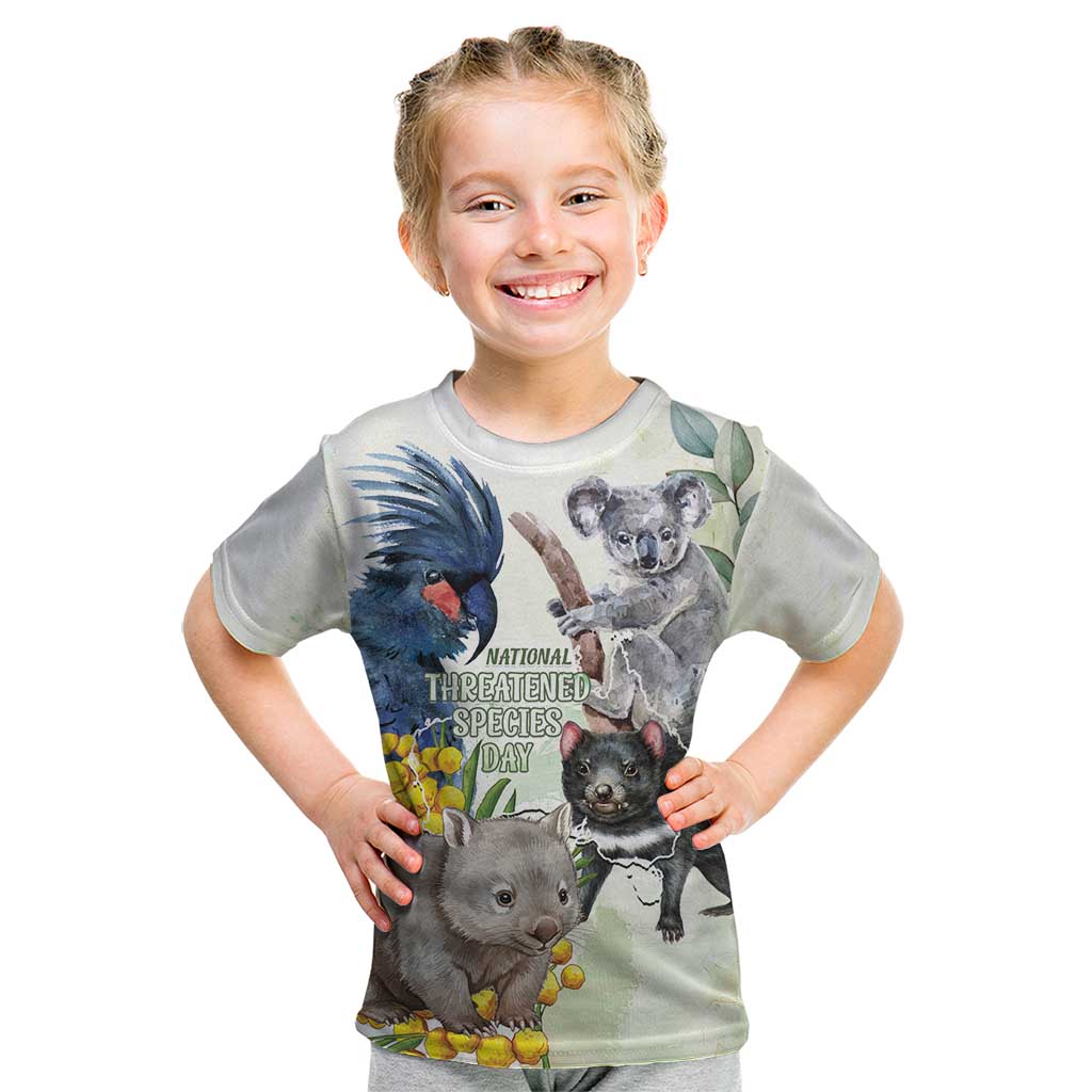 National Threatened Species Day Australia Kid T Shirt Aussie Animals Save Our Species - Aussie Hoodie