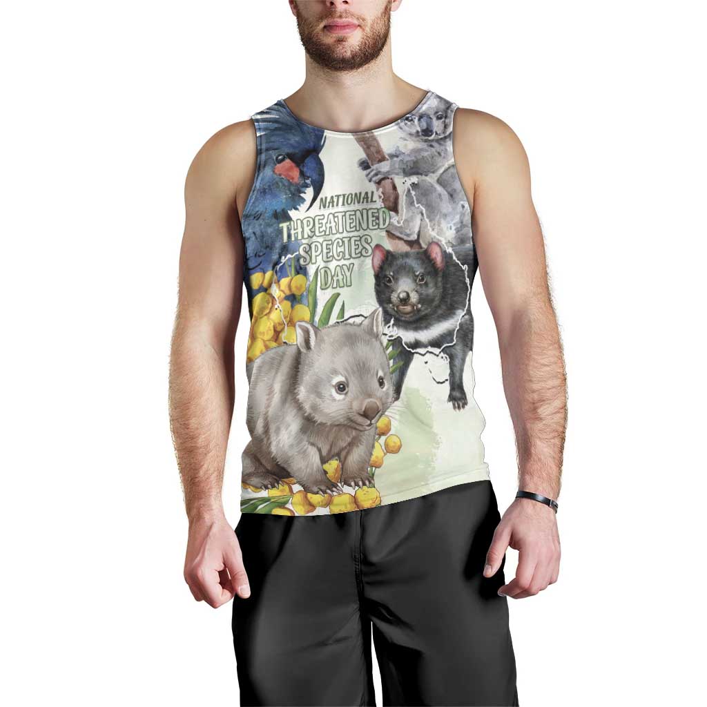 National Threatened Species Day Australia Men Tank Top Aussie Animals Save Our Species - Aussie Hoodie