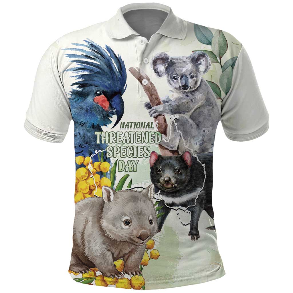 National Threatened Species Day Australia Polo Shirt Aussie Animals Save Our Species - Aussie Hoodie